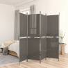 5-Panel Room Divider Anthracite 250x220 cm Fabric Colour anthracite Size 250 x 220 cm Number of 1 Number_of_Panels 5 