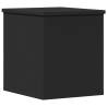 Storage Box Black 30x35x35 cm - Durable & Stylish