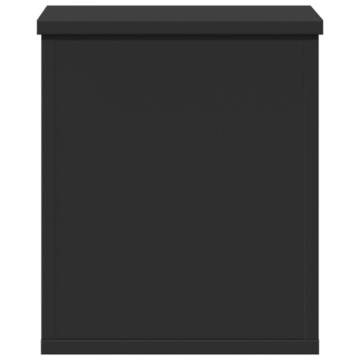 Storage Box Black 30x35x35 cm - Durable & Stylish