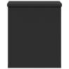 Storage Box Black 30x35x35 cm - Durable & Stylish