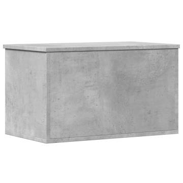 Concrete Grey Storage Box - Versatile & Stylish | HipoMarket