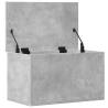 Concrete Grey Storage Box - Versatile & Stylish | HipoMarket