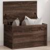 Brown Oak Storage Box 60x35x35 cm - Durable & Stylish