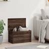 Brown Oak Storage Box 60x35x35 cm - Durable & Stylish