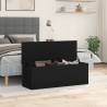 Storage Box Black - 102x35x35 cm Engineered Wood | HipoMarket