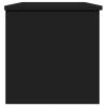 Storage Box Black - 102x35x35 cm Engineered Wood | HipoMarket