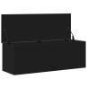 Storage Box Black - 102x35x35 cm Engineered Wood | HipoMarket