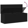 Storage Box Black - 102x35x35 cm Engineered Wood | HipoMarket